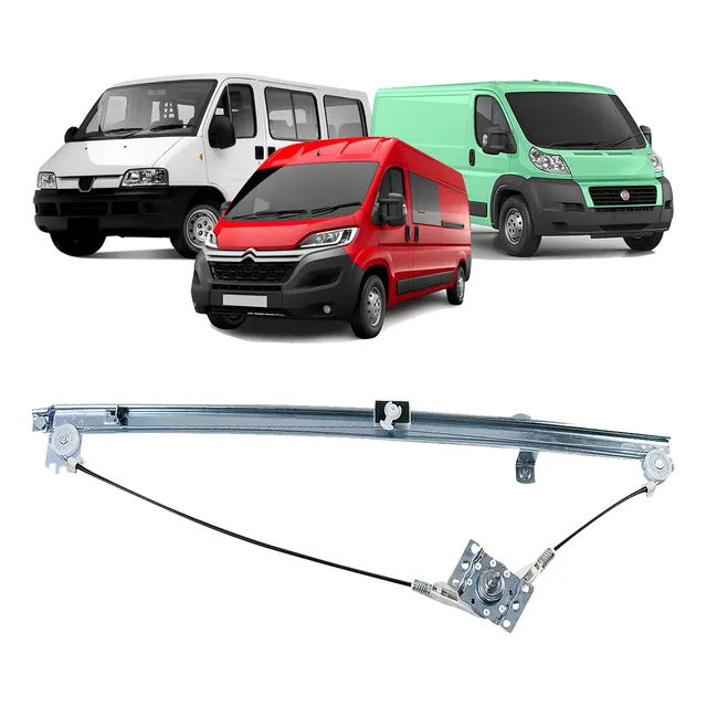 Máquina Vidro Dianteira Manual Ducato 99 A 2016 Esquerdo