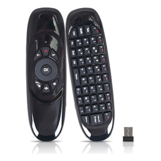 Controle Air Mouse Com Teclado Air Mouse Para Smart Tv Ou Pc Controle Air Mouse Com Teclado Air Mouse Para Smart Tv Ou Pc