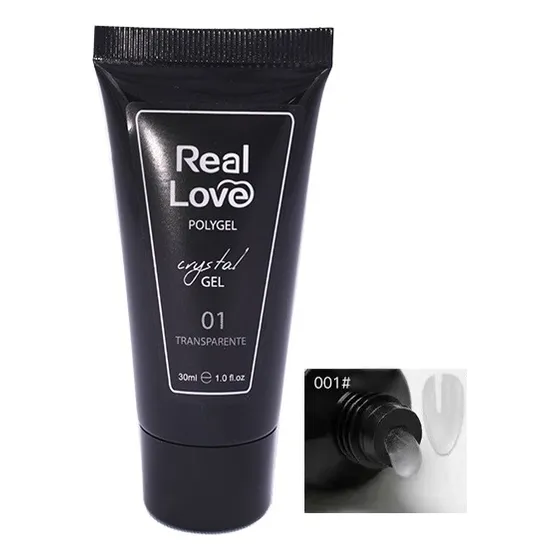 Polygel Powder Led/uv Alongamento De Unhas 30ml Real Love