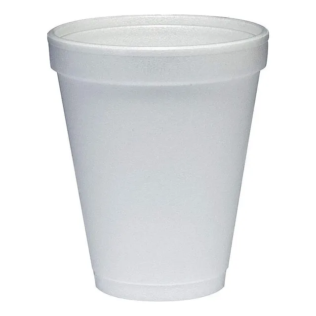 1000 Vasos De Espuma Chicos 120ml 4oz