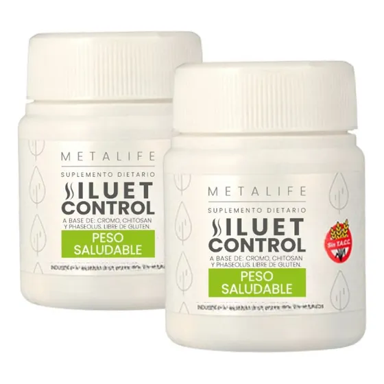 Kit 2 Suplementos Chitosan Control Apetito + Plan Nutri Sabor Sin sabor