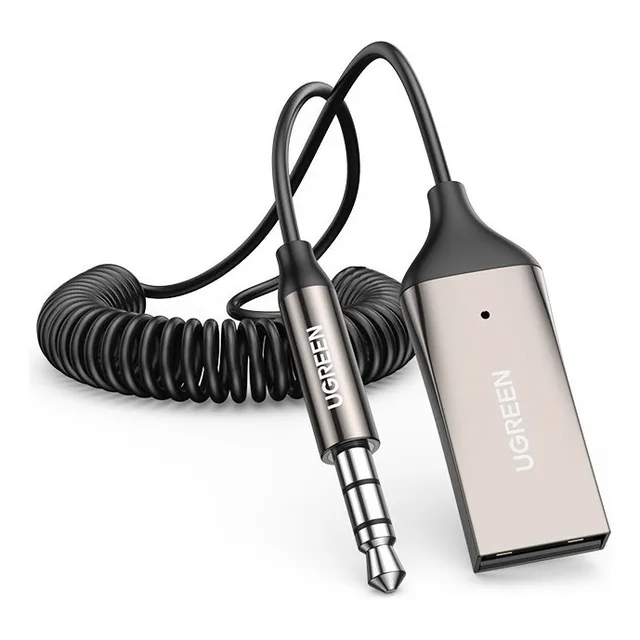 Receptor De Carro Bluetooth Ugreen Auxiliar Com Microfone