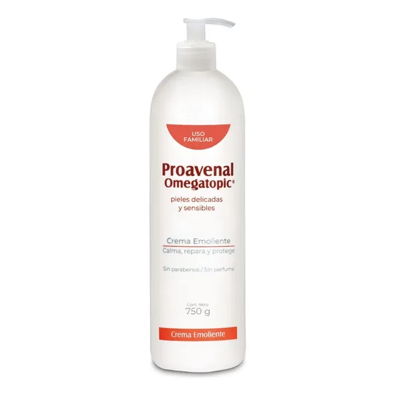Proavenal Omegatopic® Crema Emoliente Calma Repara 750g Fragancia Sin Perfume