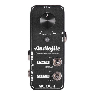 Pedal Audiofile Mooer Color Negro Pedal Audiofile Mooer Color Negro