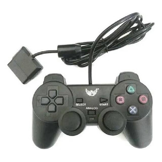 Controle Para Playstation 2 Com Fio Controle Para Playstation 2 Com Fio