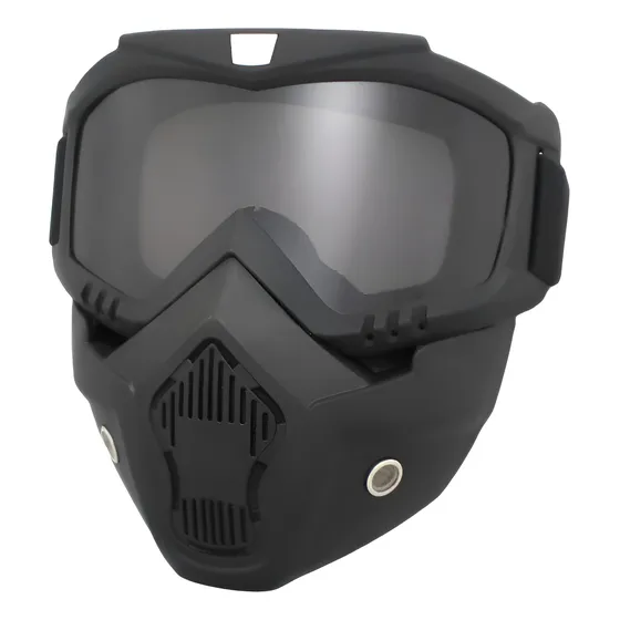Careta Paintball Mascara Airsoft Motocross Lente Polarisado