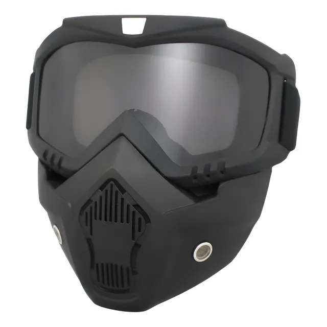Careta Paintball Mascara Airsoft Motocross Lente Polarisado
