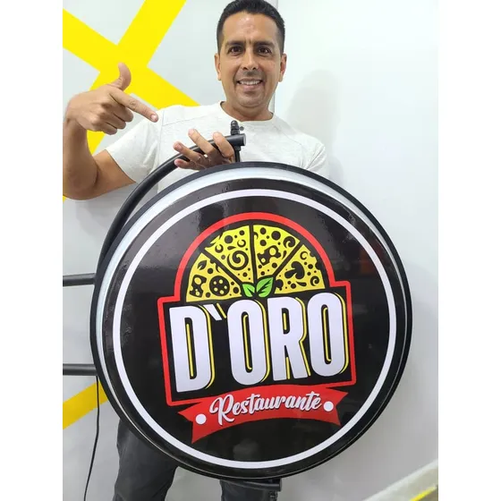 Aviso Rompe Tráfico Giratorio Chupeta Publicitaria