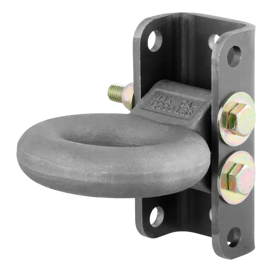 Anillo De Enganche Ajustable Negro 3  X 12,000 Lbs