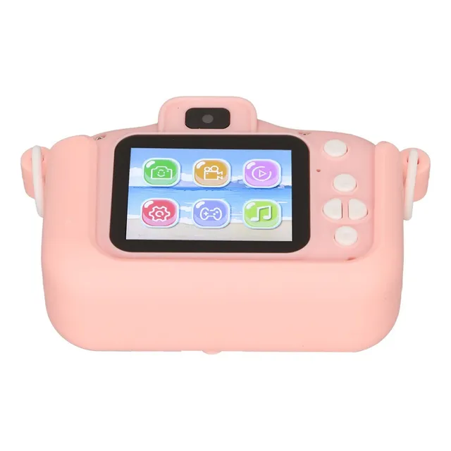 Cámara Para Niños Con Pantalla Ips Hd De 2 Pulgadas, Cámara