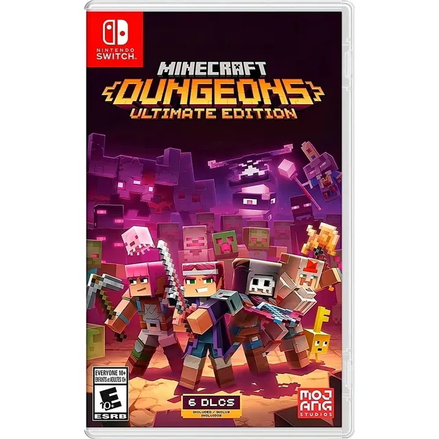 Minecraft Dungeons Ultimate Edition Nintendo Switch Físico