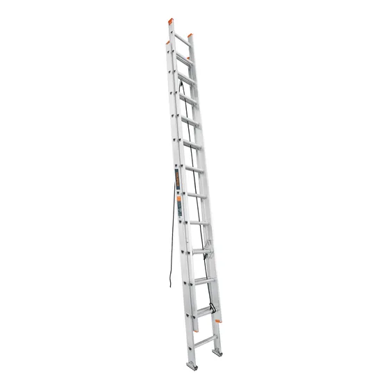  2 Pzas Escalera De Extensión, Tipo Ii, 24 Peldaños, Truper