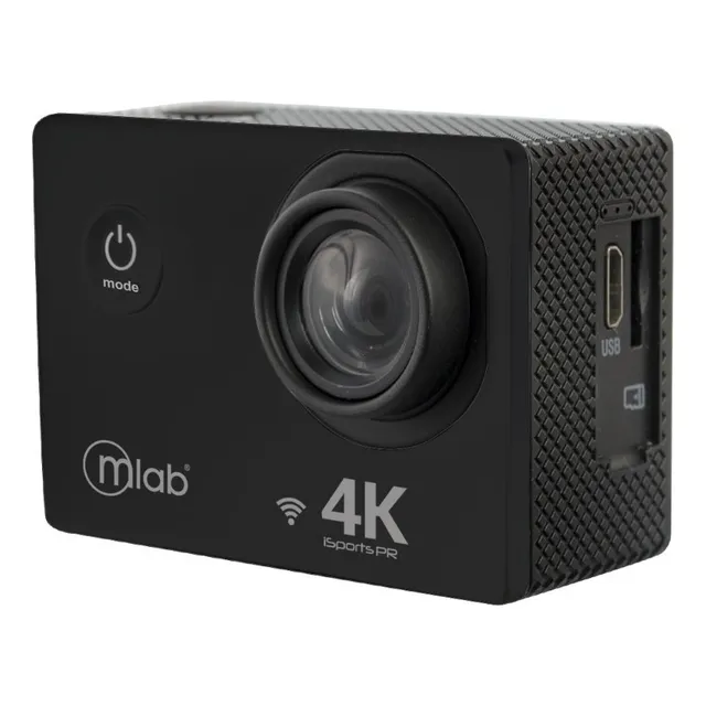 Cámara deportiva iSports Pro 4K Black Mlab 8962