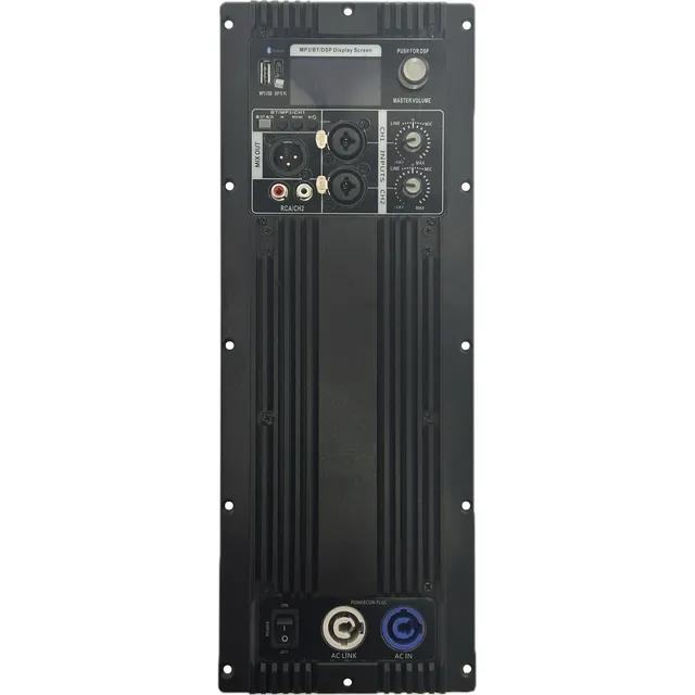 Modulo Amplificador 750w Potencia Dsp Potenciado Bluetooth