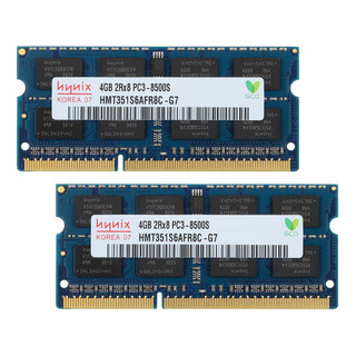 Memória Ram Notebook Hynix 2 X 4gb = 8gb Ddr3 1066mhz 8500s Memória Ram Notebook Hynix 2 X 4gb = 8gb Ddr3 1066mhz 8500s