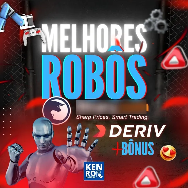 Pacotão Melhores Robôs Da Binary Deriv + Bônus Com +3000 Bot