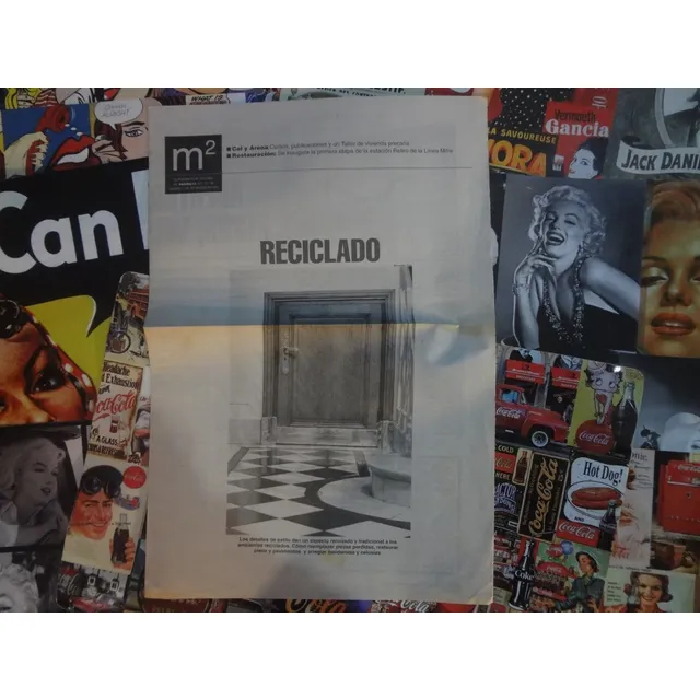 Suplemento M2 De Pagina/12 2001 Reciclado Linea Mitre