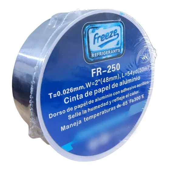 Cinta De Aluminio Aislante 2  X 50mts Freeze