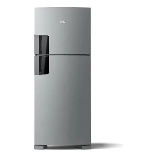 Heladera Consul No Frost frio seco inox 438L