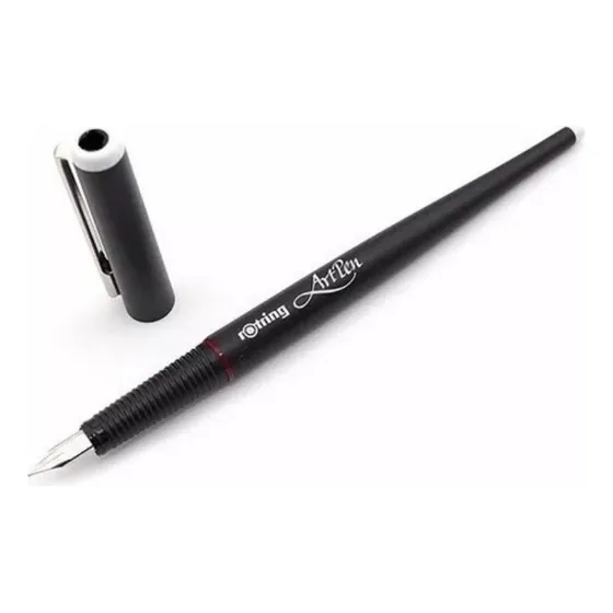Pluma Estilografica Rotring Art Pen Calligraphy Pen Germany Color de la tinta Lettering B. 15938