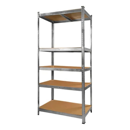 Estante Metálico Anaquel Organizador Hogar 5 Niveles Madera Metálico