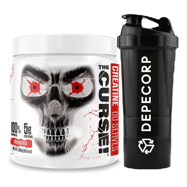 Pack Creatina The Curse 300gr + Shaker