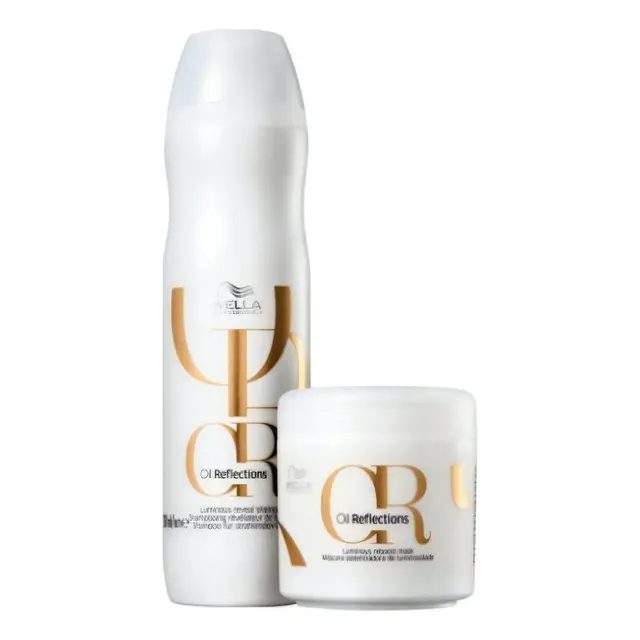 Shampoo Wella Kit Oil Reflections Shampoo 250ml E Máscara 150ml - Wella En Kit