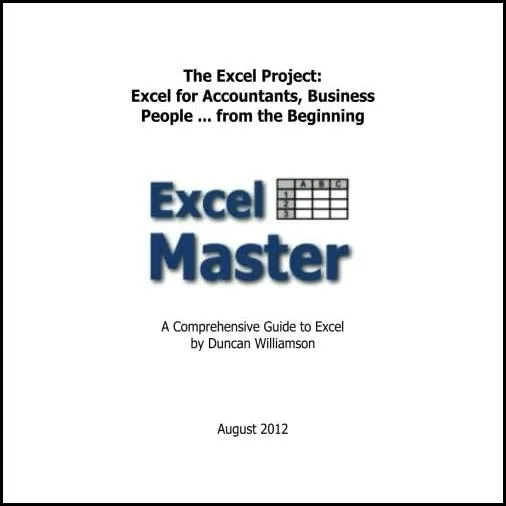 Libro: El Proyecto Excel: Excel Para Contadores, Desde El De