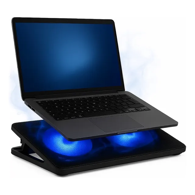 Base Cooler Notebook Soporte Ventilador Refrigerante Doble