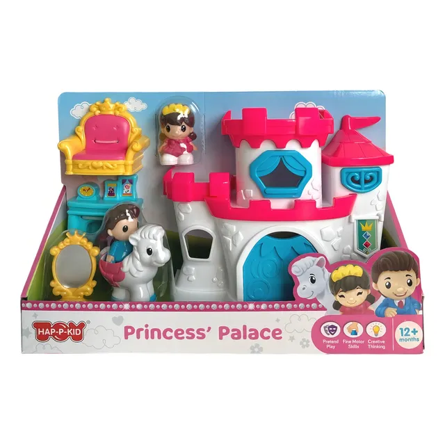 Castillo Medieval Interactivo Con Personajes Y Accesorios Color Princesas