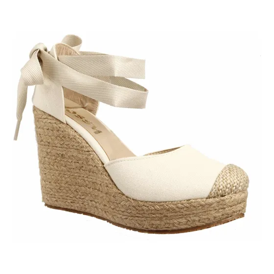 Zapatos De Plataforma 10 Cm Alpargata Moderna Comoda  Yossy