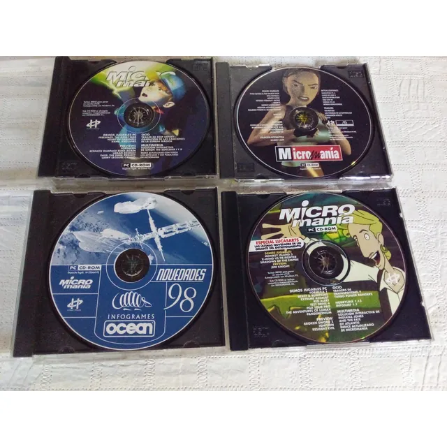 Micromanía En Cd Para Pc Demos, Ocio, Previews, Multimedia