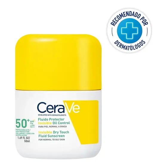 Cerave Fluido Protector Invisible Oil Control 50FPS 50ml