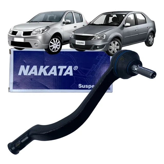  Terminal Direção Esquerdo Logan 1.6 8v 2011 2012 Nakata