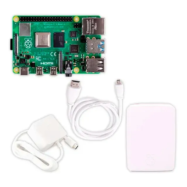 Kit Raspberry Pi 4 4 Gb Carcasa, Eliminador, Hdmi (original)