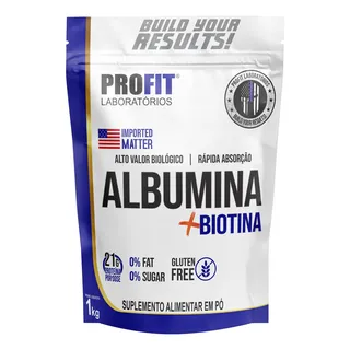 Suplemento Em PĂł Profit Labs AlbĂșmina Sabor Natural Em Refil De 1000g Suplemento Em PĂł Profit Labs AlbĂșmina Sabor Natural Em Refil De 1000g