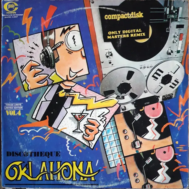 Pato C - Discotheque Oklahoma Vol 4 - Lp De Vinilo