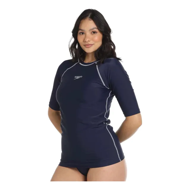 Camiseta Natación Speedo Manga Corta Hyden Piscina Unisexo