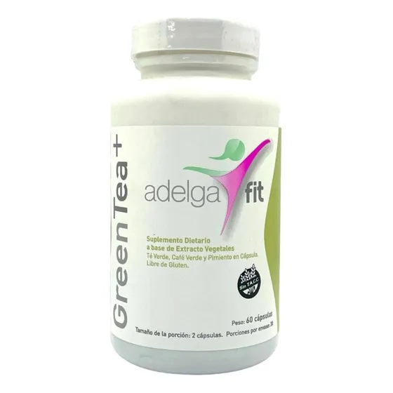 Adelgafit Green Tea Qumador De Grasas X 60 Cápsulas Sabor Sin Sabor