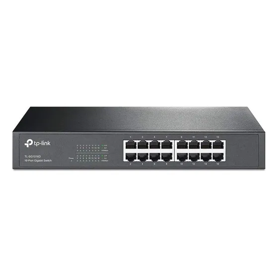 Conmutador Ethernet Tp-link Tl-sg1016d De 16 Puertos Gigabit