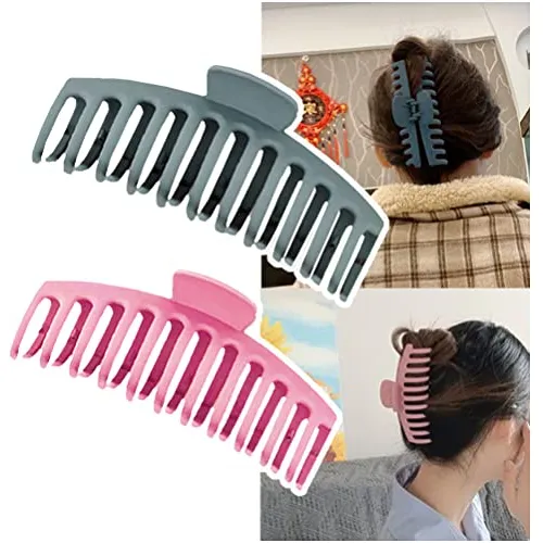 Clips De Garra De Pelo Grande Hailoumo Para Largas Xntsv