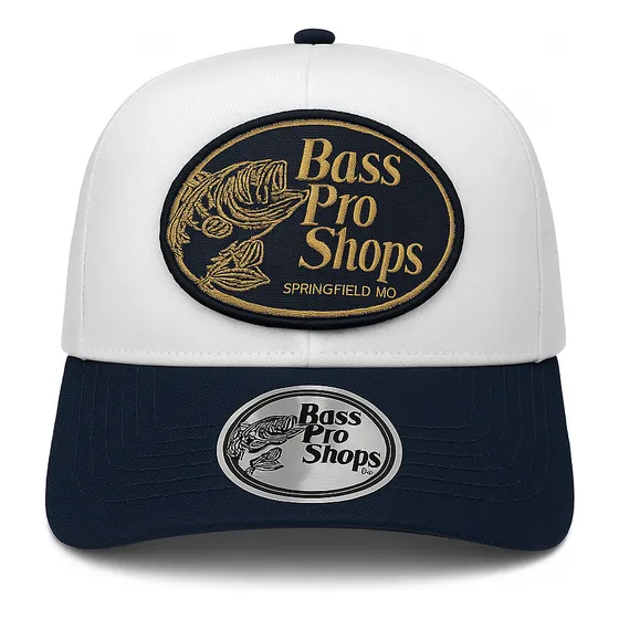 Gorra Trucker De Pesca Bass Pro Shops- Ajustable Para Hombre