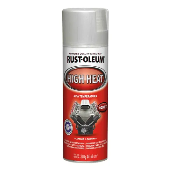 Pintura Aerosol Alta Temperatura 1093° Rust Oleum Antioxido