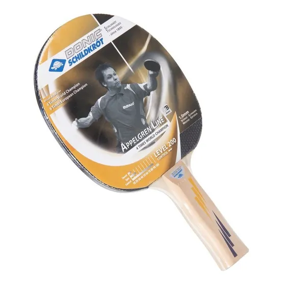 Raqueta de tenis de mesa Donic Appelgren 200 colores, tipo cable FL (cóncavo)