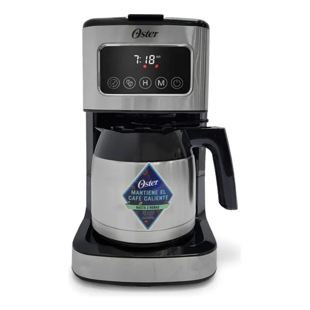 Cafetera Oster Jarra De Acero Inoxidable Programable 8tz