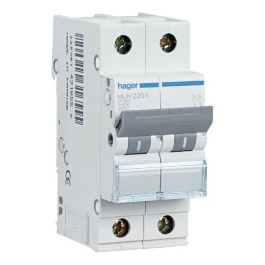 Llave Termica Aptis My210 Ii 10a 6ka 220v Hager 