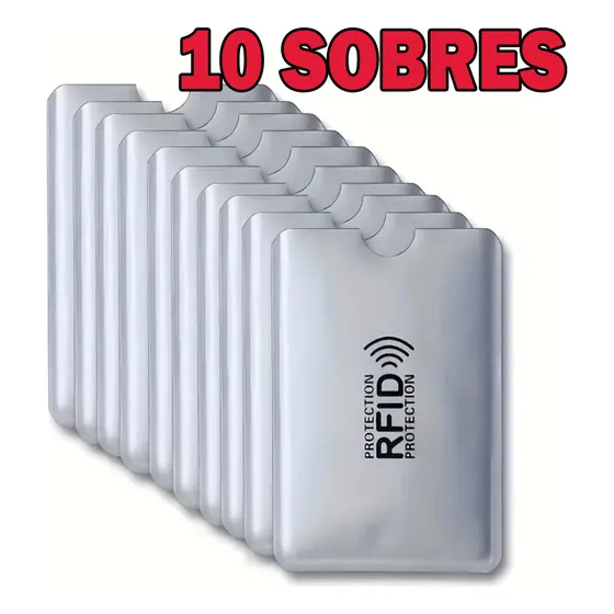 Cartera Sobre Billetera Inteligente Rfid Antirobo Pack