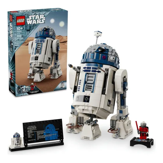 LEGO® Star Wars™ R2-D2™ set 75379; Figura de juguete de un droide para construir, exhibir, coleccionar y jugar