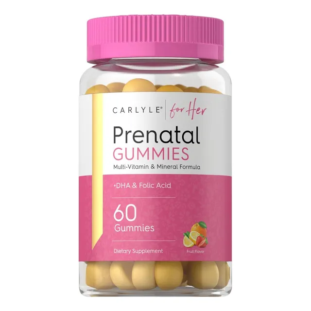 Multivitamínico Prenatal Carlyle 60 Gomitas