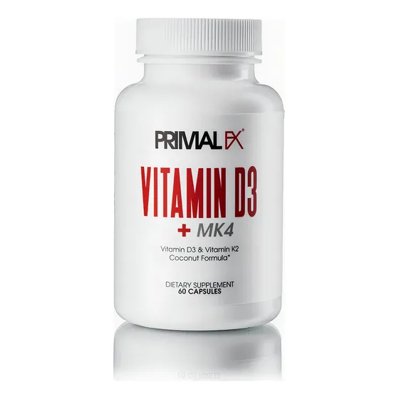 Vitamina D3 +mk4 - Primal Fx - Dr. Ludwig Johnson - 60caps